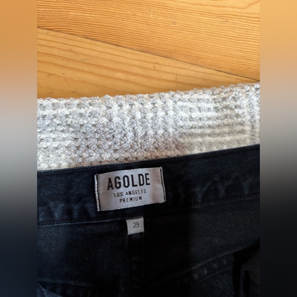 Agolde Riley High Rise Button Fly Jeans size 29 - Picture 2 of 8